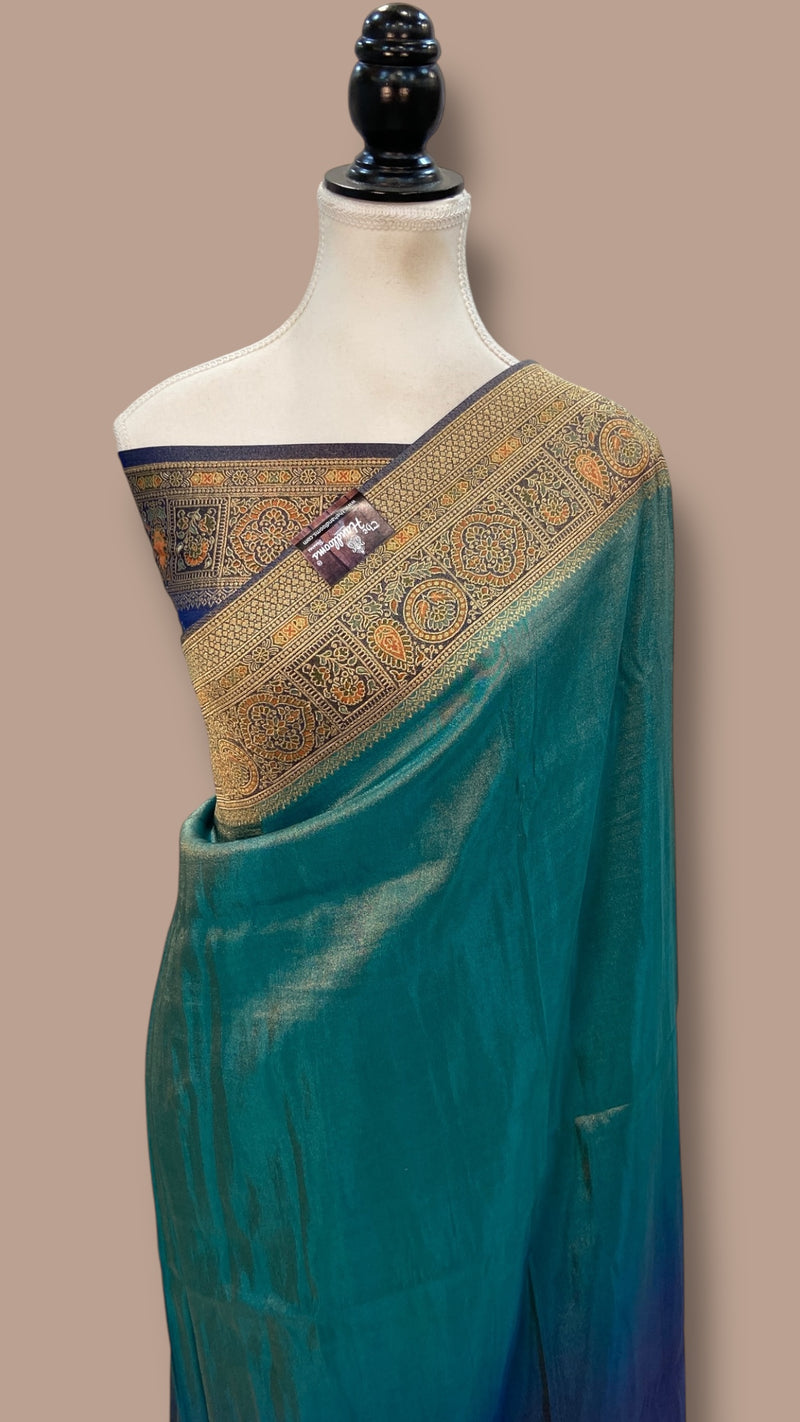 Tissue Silk Handloom Banarasi Saree - The Handlooms