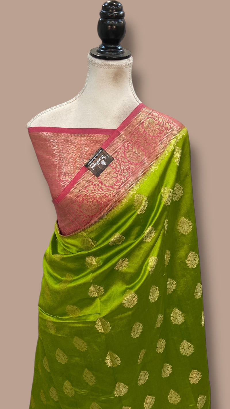 Pure Dupion Silk Banarasi Saree