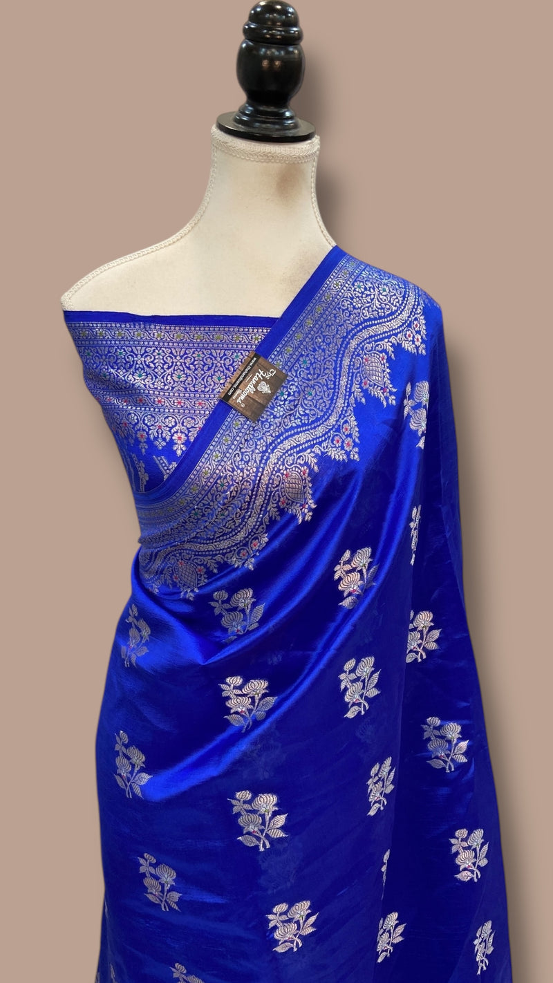 Pure Dupion Silk Banarasi Saree