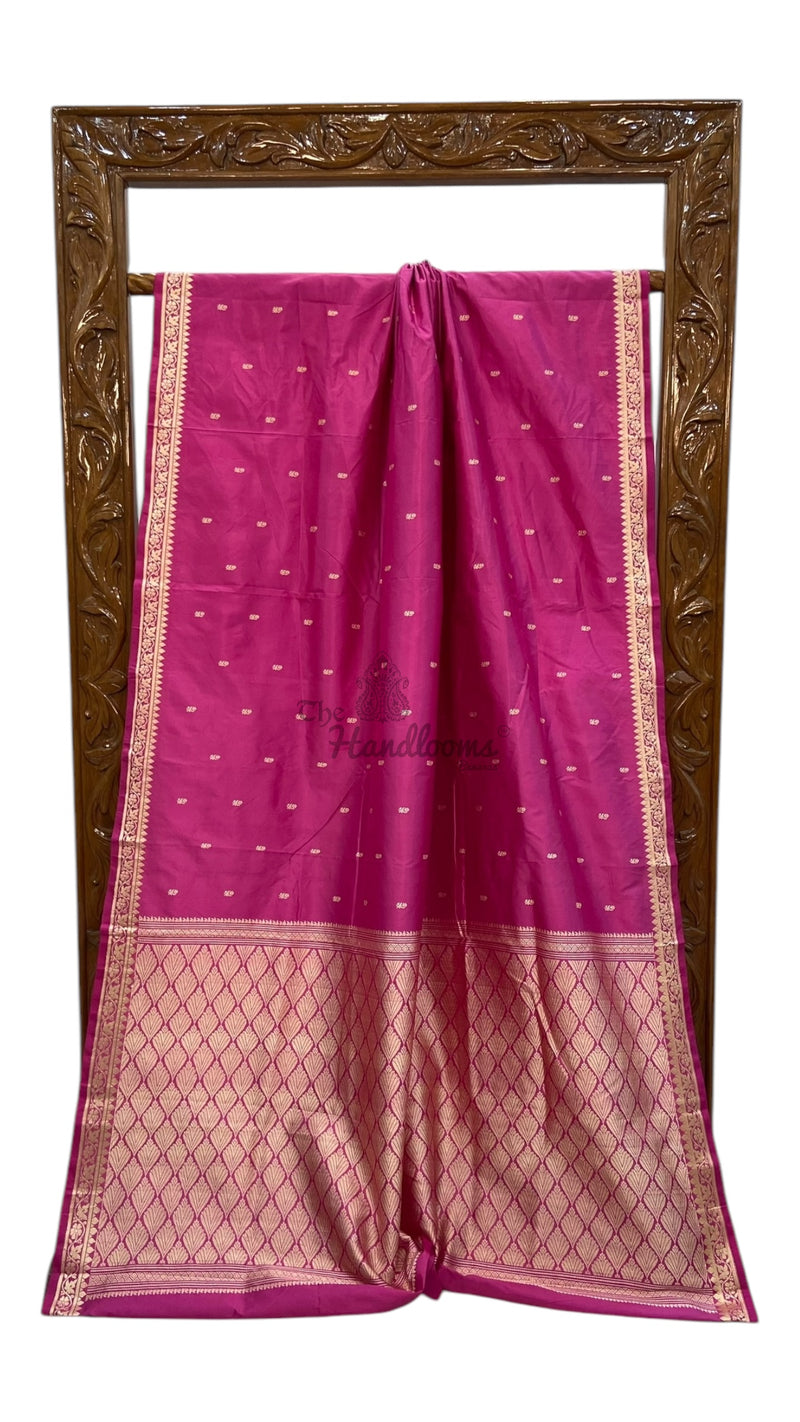 Pure Katan Silk Banarasi Handloom Saree - The Handlooms