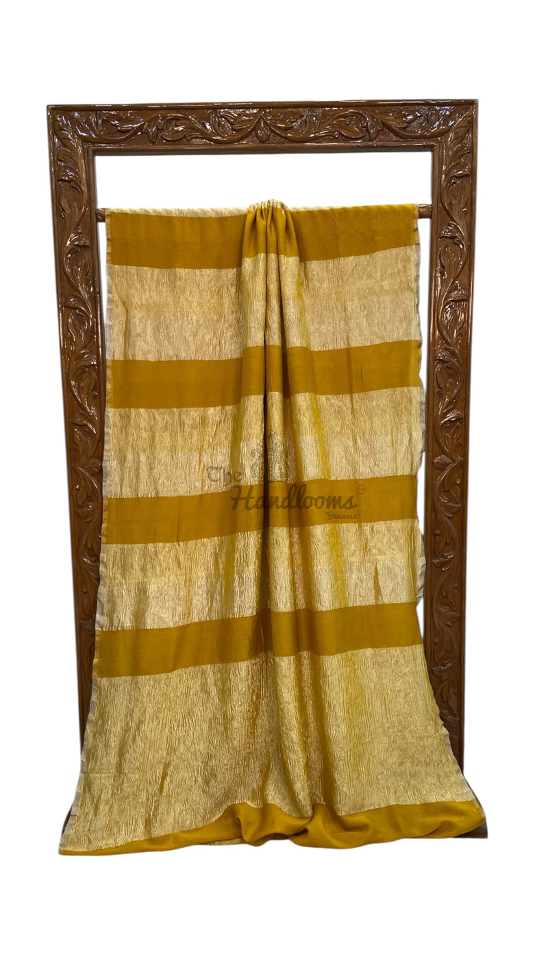 Moonga Silk Handloom Banarasi Saree - The Handlooms