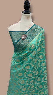 Pure Chiniya Silk Handloom Banarasi Saree - The Handlooms