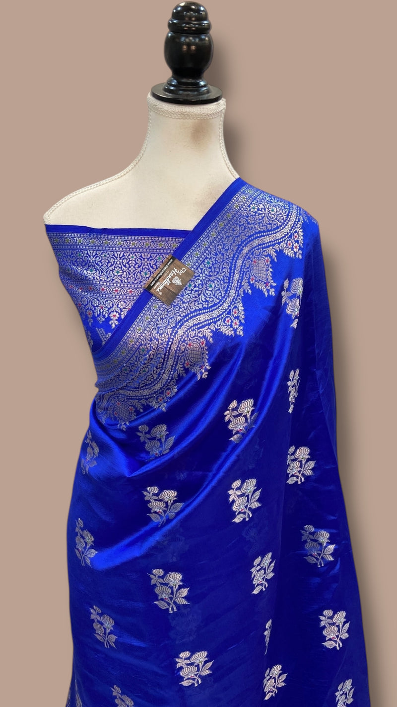 Pure Dupion Silk Banarasi Saree