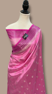 Pure Mango Silk Banarasi Handloom Saree - The Handlooms