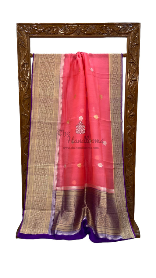 Pure Kora Handloom Banarasi Saree - The Handlooms