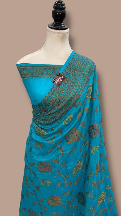 Moonga Silk Handloom Banarasi Saree - The Handlooms