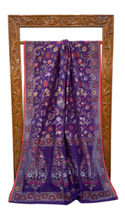 Pure Cotton Jamdani Handloom Banarasi Saree - The Handlooms