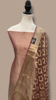 Pure Tissue Silk Handloom Dress Material - The Handlooms