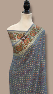 Pure Chiffon Khaddi Banarasi Saree - The Handlooms