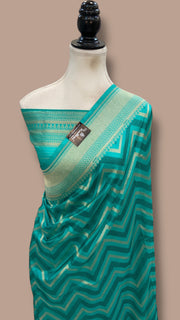Pure Katan Silk Banarasi Handloom Saree - All Over Jaal Work - The Handlooms