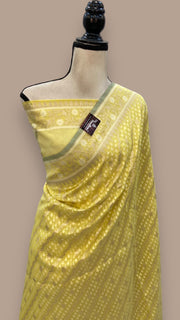 Pure Cotton Banarasi Handloom Saree - The Handlooms