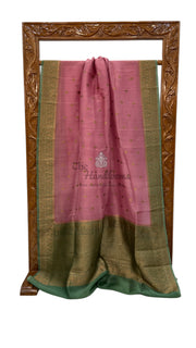 Pure Kora Handloom Banarasi Saree - The Handlooms