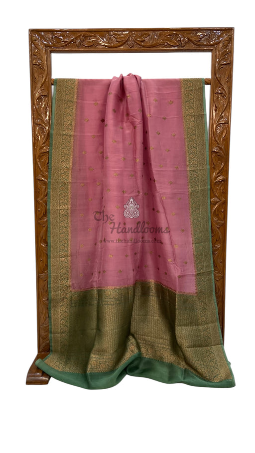 Pure Kora Handloom Banarasi Saree - The Handlooms