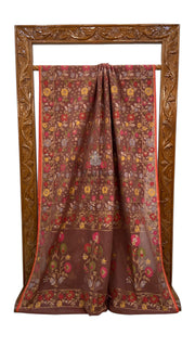 Pure Cotton Jamdani Handloom Banarasi Saree - The Handlooms