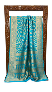 Pure Dupion Silk Banarasi Handloom Saree - The Handlooms