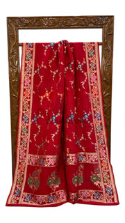 Tussar Georgette Handloom Banarasi Saree - The Handlooms