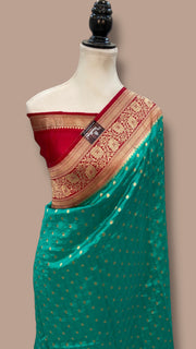 Pure Chiniya Khaddi Handloom Banarasi Saree - The Handlooms