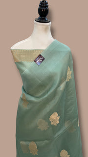 Pure Kora Handloom Banarasi Saree - The Handlooms