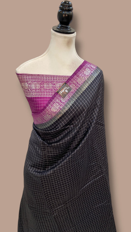 Pure Chiniya Silk Handloom Banarasi Saree - The Handlooms