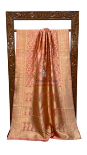 Pure Dupion Silk Banarasi Handloom Saree - The Handlooms
