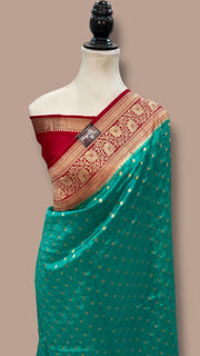 Pure Chiniya Khaddi Handloom Banarasi Saree - The Handlooms