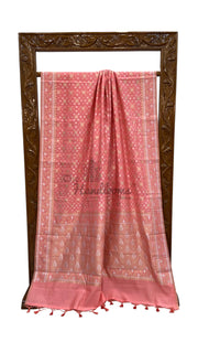 Pure Moonga Khaddi Handloom Banarasi Saree - The Handlooms