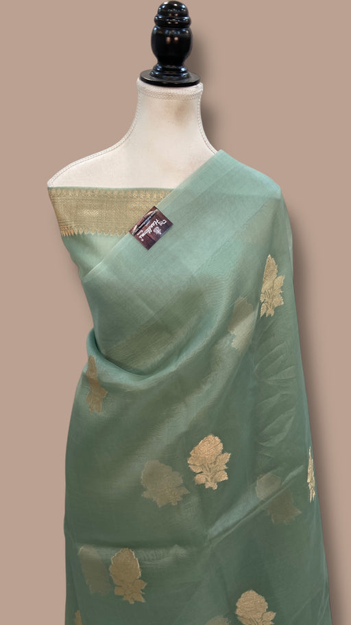 Pure Kora Handloom Banarasi Saree - The Handlooms