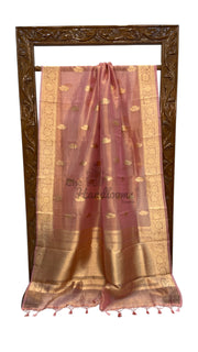 Pure Kora Tissue Handloom Banarasi Saree - The Handlooms