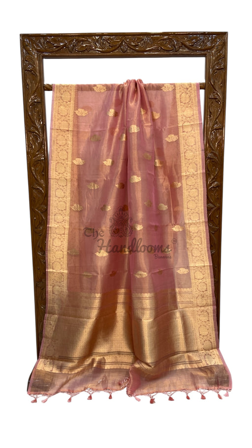 Pure Kora Tissue Handloom Banarasi Saree - The Handlooms