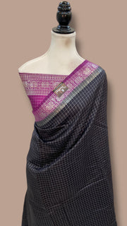 Pure Chiniya Silk Handloom Banarasi Saree - The Handlooms