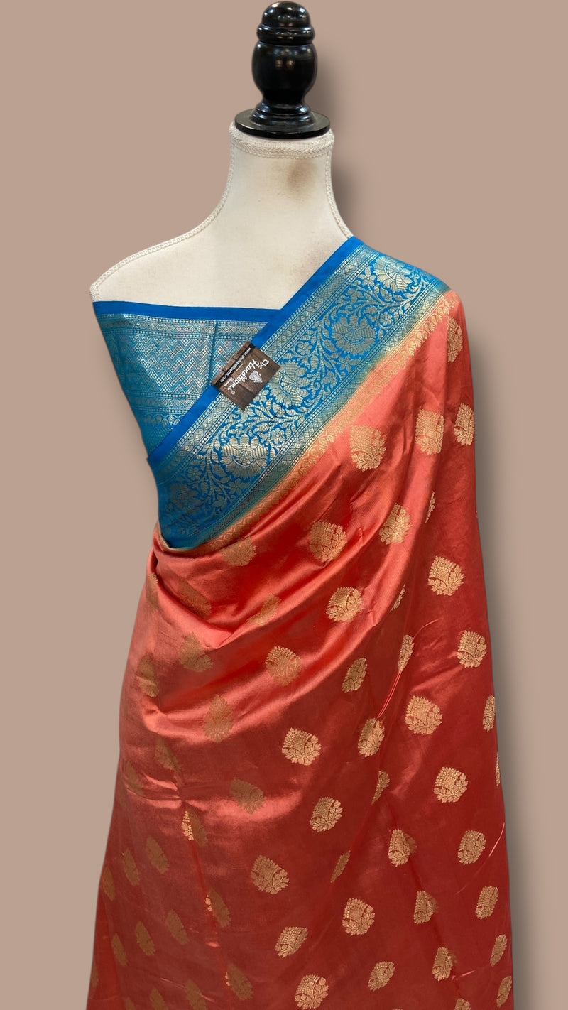 Pure Dupion Silk Banarasi Saree