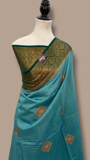 Moonga Silk Handloom Banarasi Saree - The Handlooms