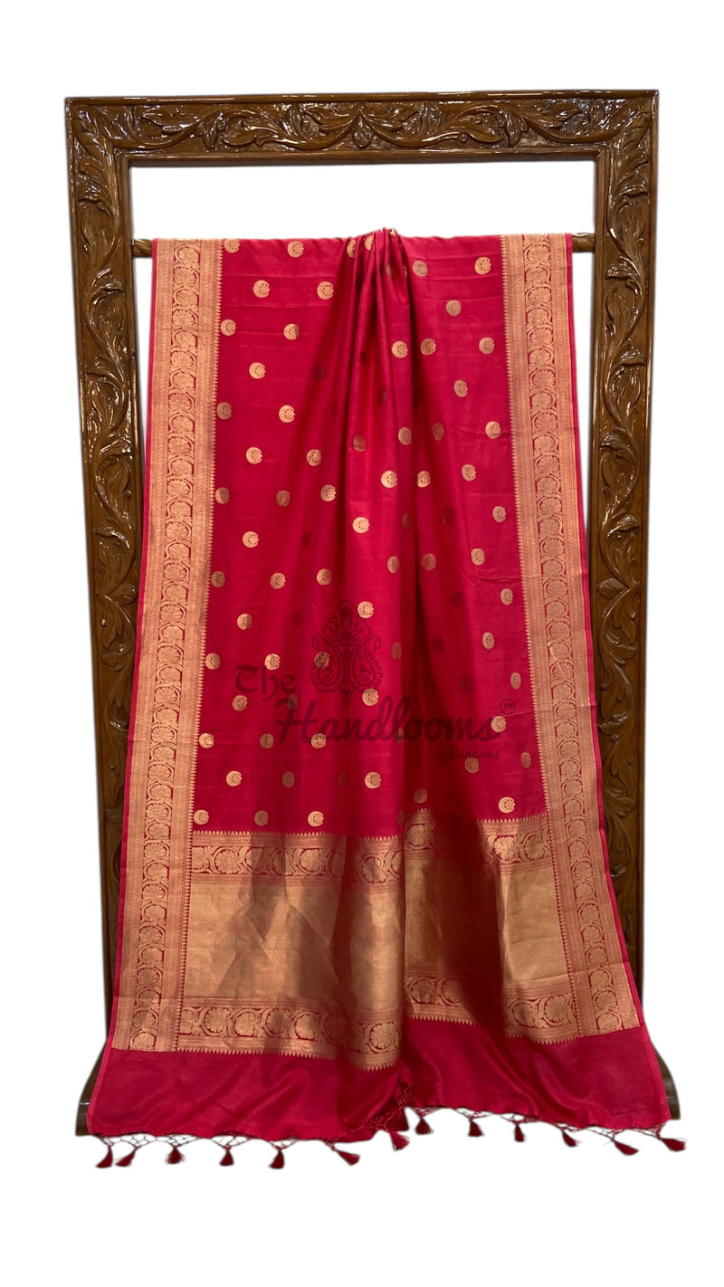 Rakul Preet Rani in our Pure Katan Silk Banarasi Handloom Saree - All Over Kadua Motifs