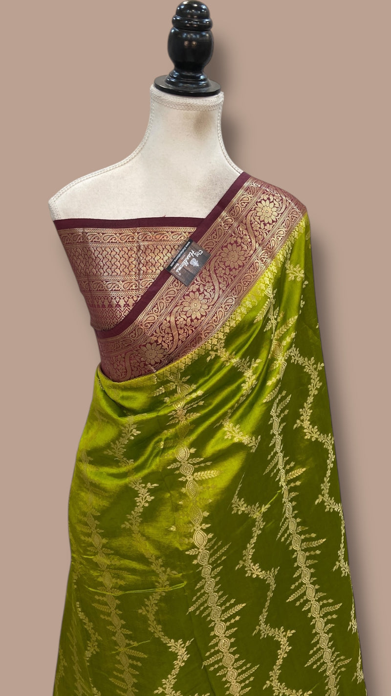 Pure Dupion Silk Banarasi Saree