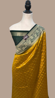 Pure Dupion Silk Banarasi Handloom Saree - The Handlooms