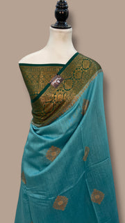 Moonga Silk Handloom Banarasi Saree - The Handlooms