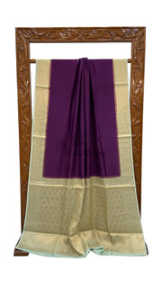 Moonga Georgette Handloom Banarasi Saree - The Handlooms