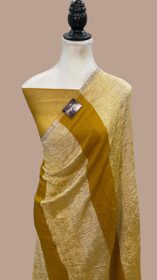 Moonga Silk Handloom Banarasi Saree - The Handlooms