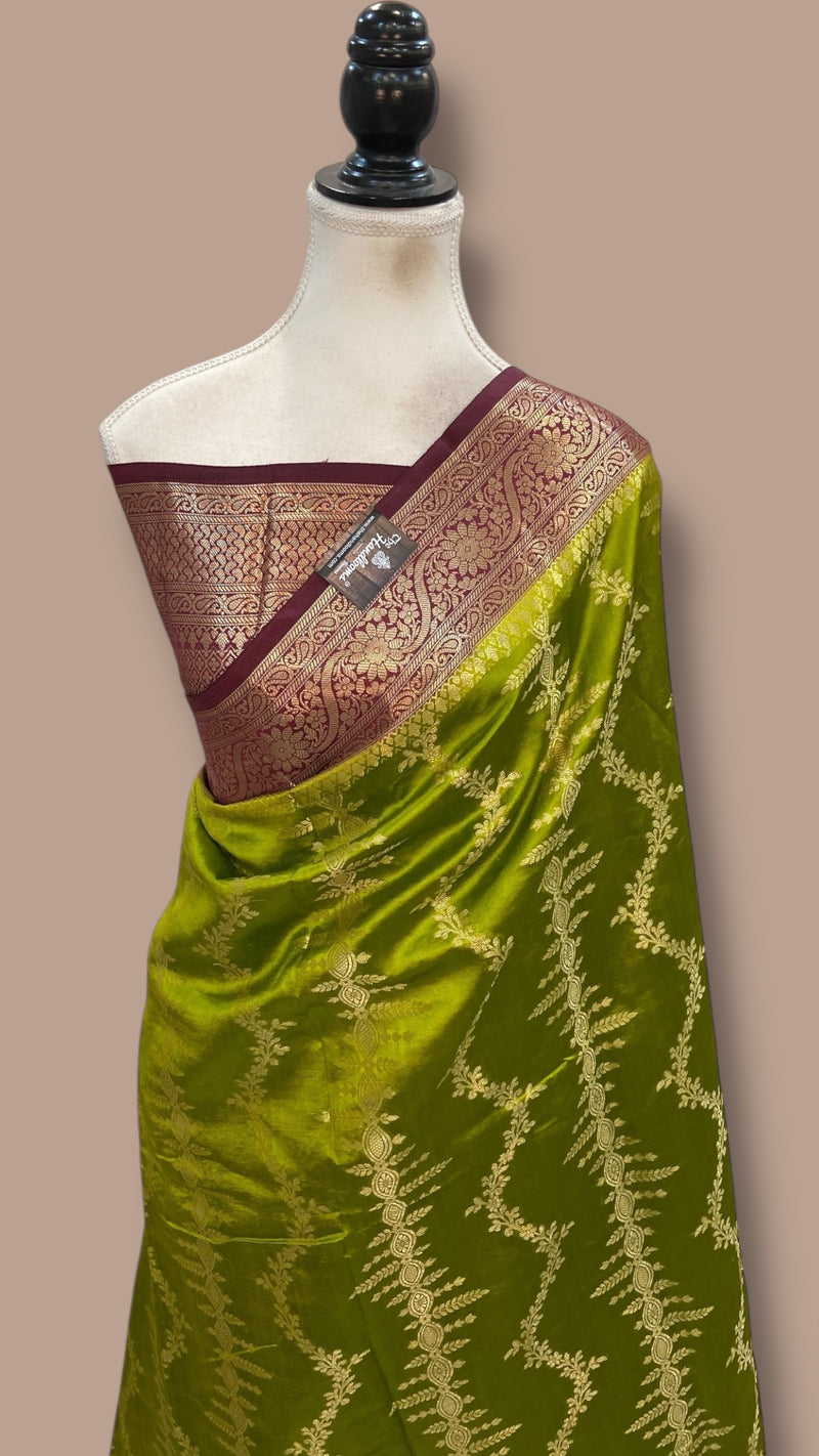 Pure Dupion Silk Banarasi Saree