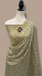 Pure Cotton Tissue Banarasi Handloom Saree - The Handlooms