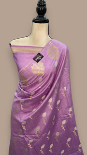 Pure Chiniya Silk Handloom Banarasi Saree - The Handlooms