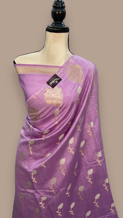 Pure Chiniya Silk Handloom Banarasi Saree