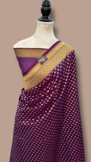 Italian Moonga Silk Handloom Banarasi Saree - The Handlooms