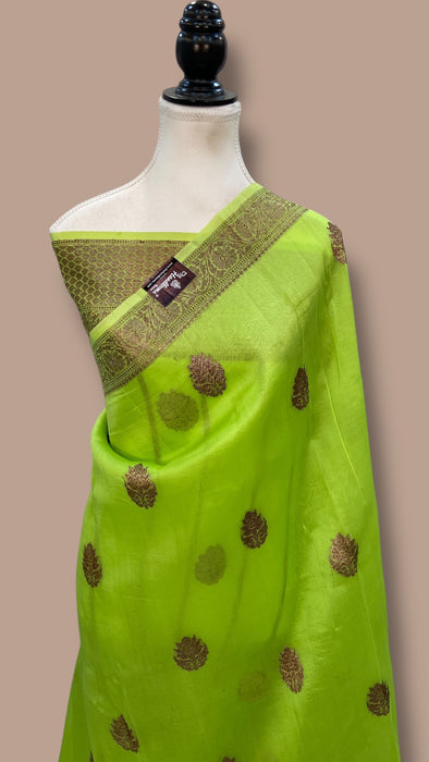 Pure Kora Handloom Banarasi Saree - The Handlooms