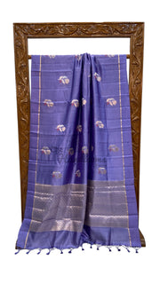 Pure Mango Silk Banarasi Handloom Saree - The Handlooms
