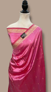 Pure Katan Silk Banarasi Handloom Saree - The Handlooms