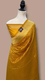 Italian Moonga Silk Handloom Banarasi Saree - The Handlooms