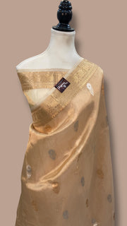 Pure Kora Handloom Banarasi Saree - The Handlooms