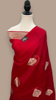 Pure Kora Handloom Banarasi Saree - The Handlooms