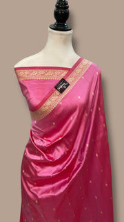 Pure Katan Silk Banarasi Handloom Saree - The Handlooms